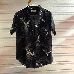 Ezekiel Black Hawaiian Shirt